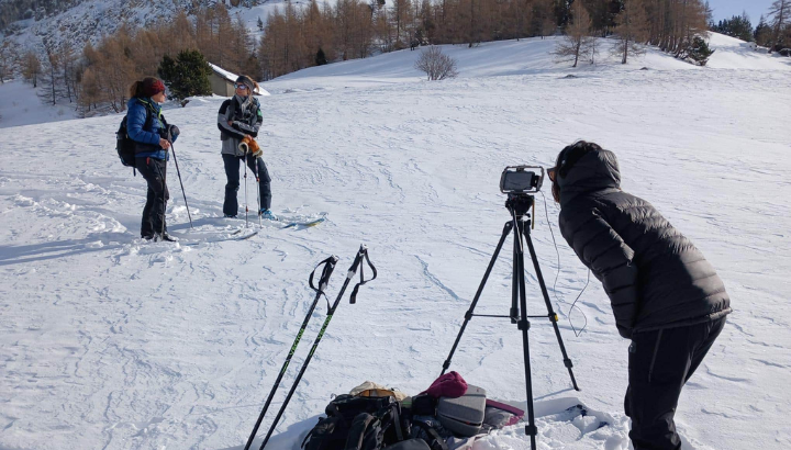 Tournage "Sport et Nature" avec Laetitia Roux!
